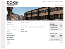 Tablet Screenshot of dok11.nl